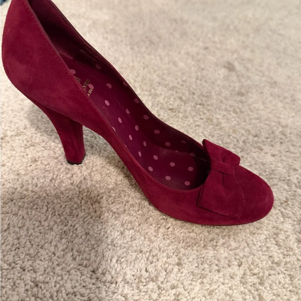 Moschino chic suede
